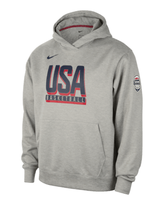 USA Practice Men s Nike Basketball Fleece Hoodie. Nike